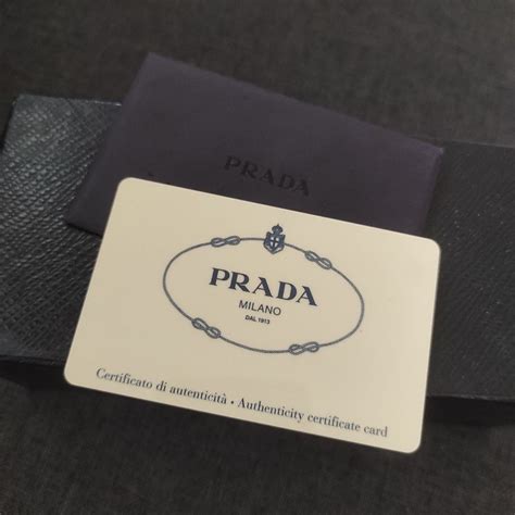 prada replica designer handbags|prada authentication card.